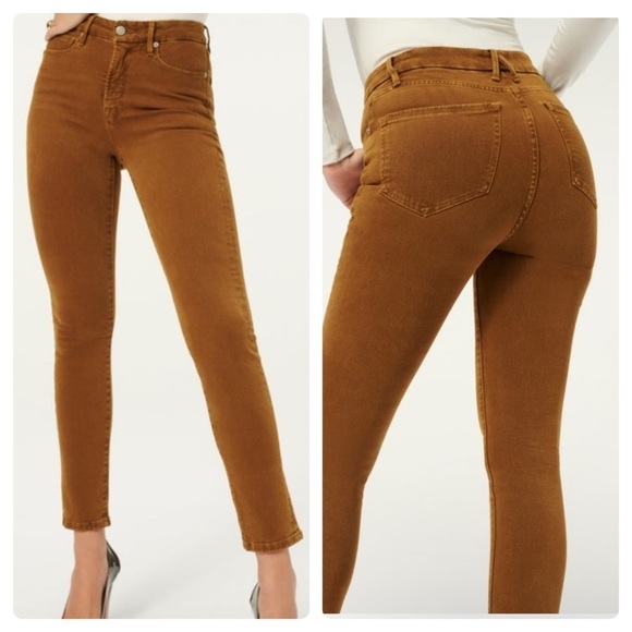 Good American Denim - Good American Legs Cig Bronze Jean Size 2/26 NWOT